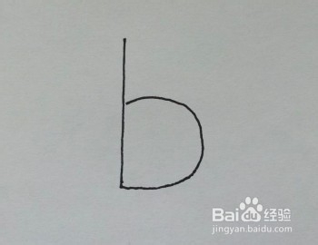 创意简笔画：教你用字母“b”画恐龙