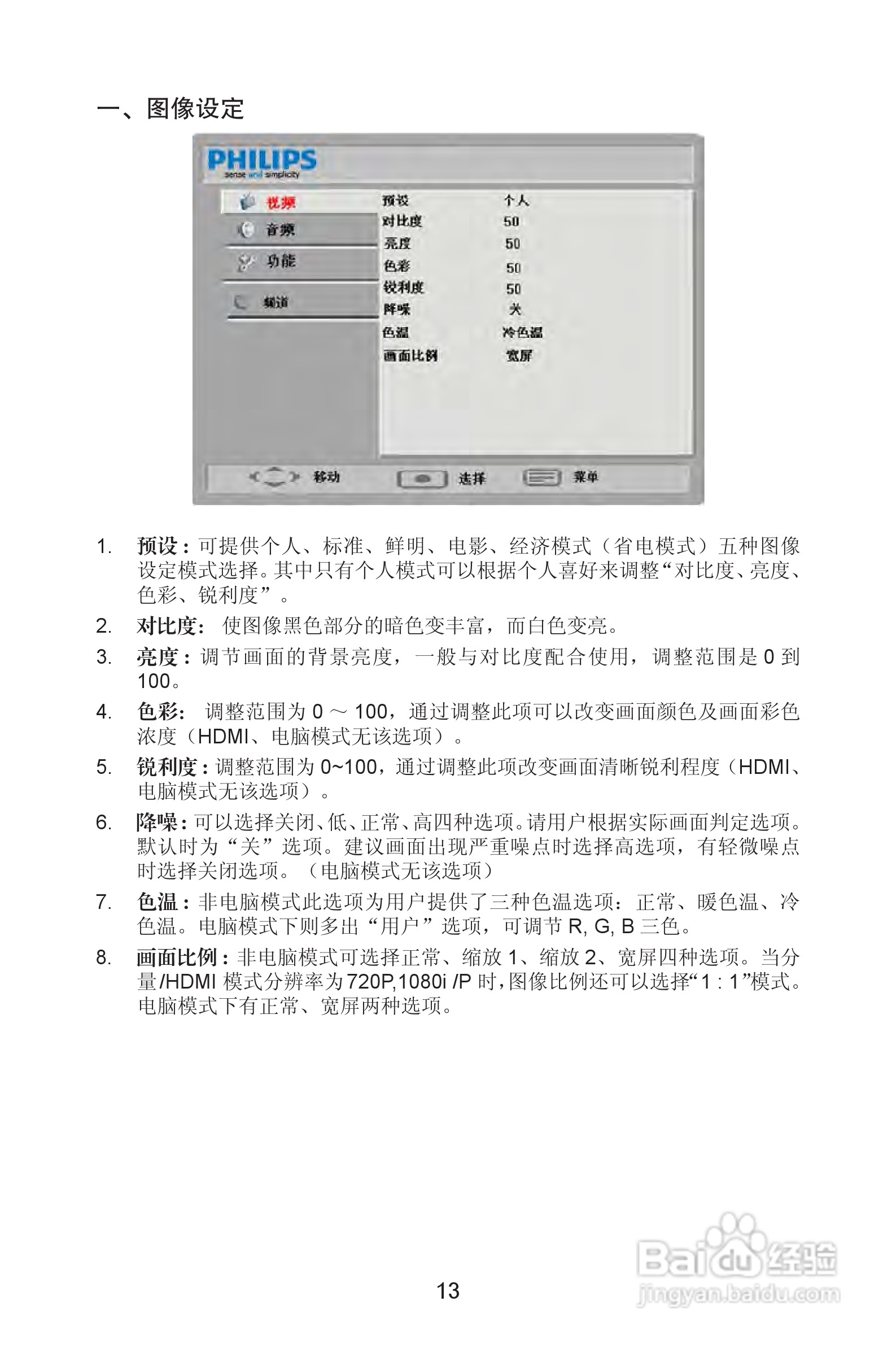 飞利浦47PFL1609/93液晶彩电使用说明书:[2]