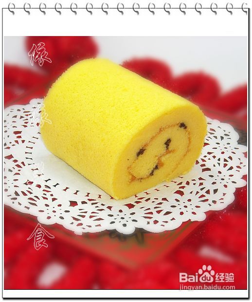 烫面的戚风更松软---杨梅果酱夹心蛋糕