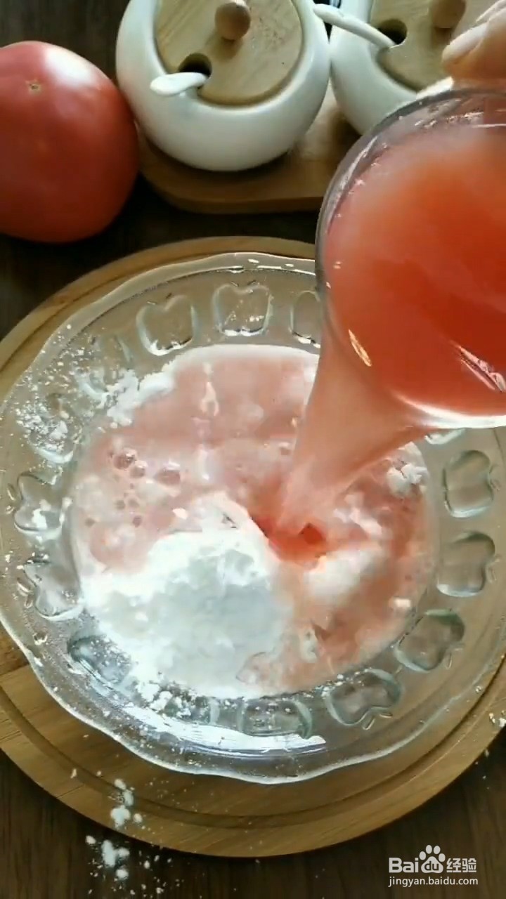 如何制作好吃的西红柿椰蓉凉糕