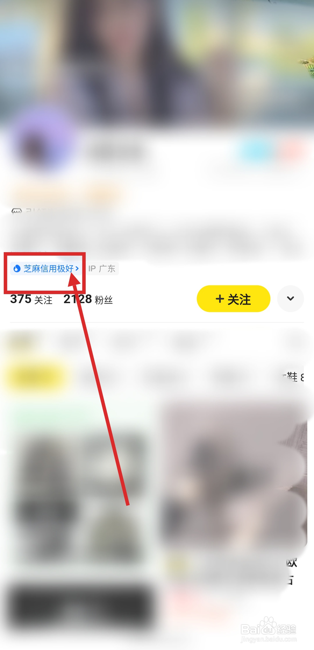 怎么在闲鱼中查看卖家芝麻信用详细信息
