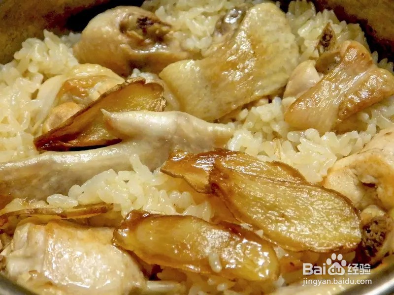 怎样做出家常菜系列之麻油鸡饭