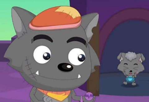 《喜羊羊与灰太狼》灰太狼脸上的疤怎么来的