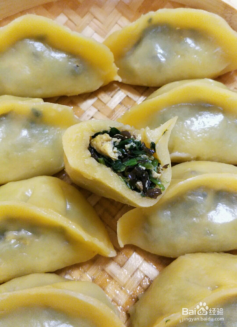 不费事做玉米面蒸饺