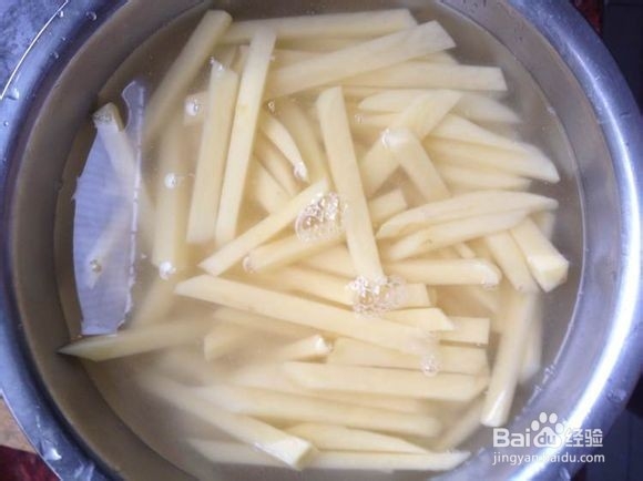 麦当劳薯条的制作