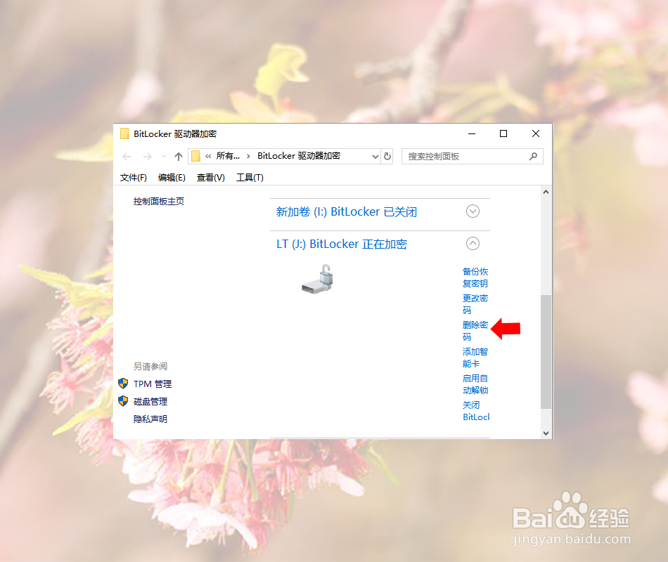 Windows10系统给磁盘加密解密的简单方法