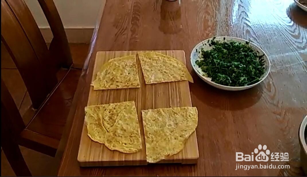 菠菜鸡蛋,做出不一样的味道