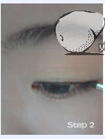 不脱妆眼线的画法