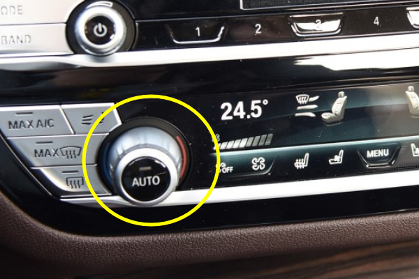 宝马5系暖气怎么开