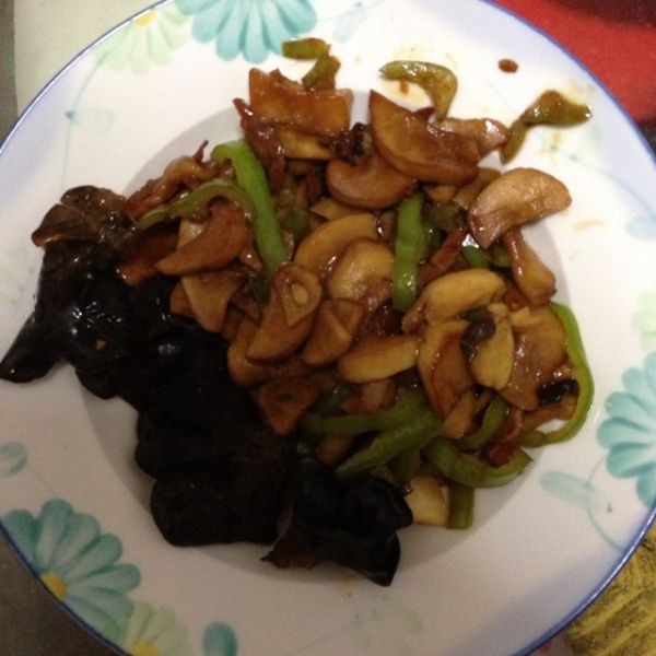 尖椒蚝油杏鲍菇