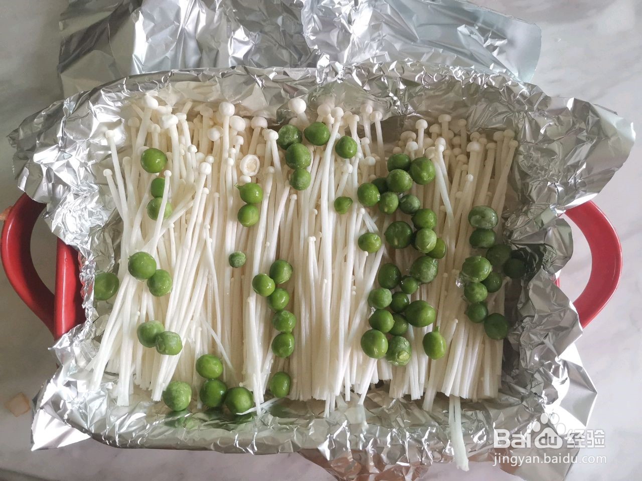 蒜香金针菇蒸鸡翅