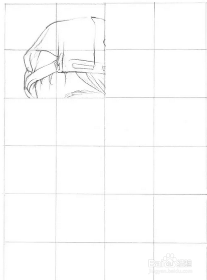 怎么素描画小女孩