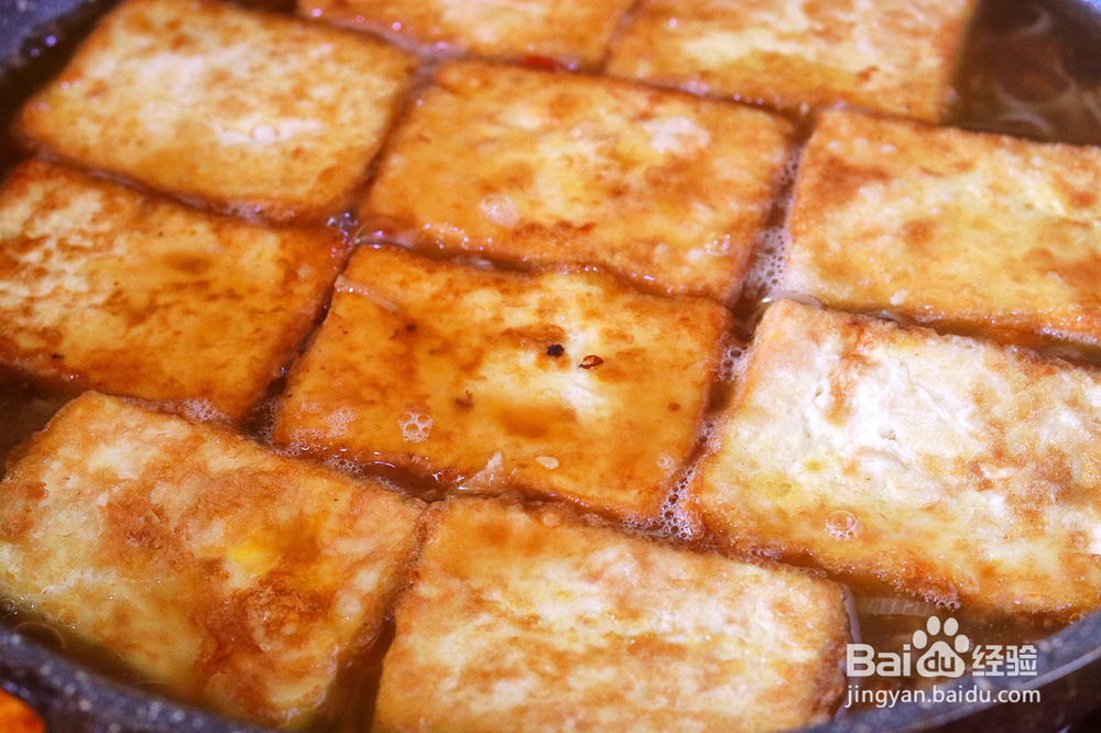家常做法的锅塌豆腐