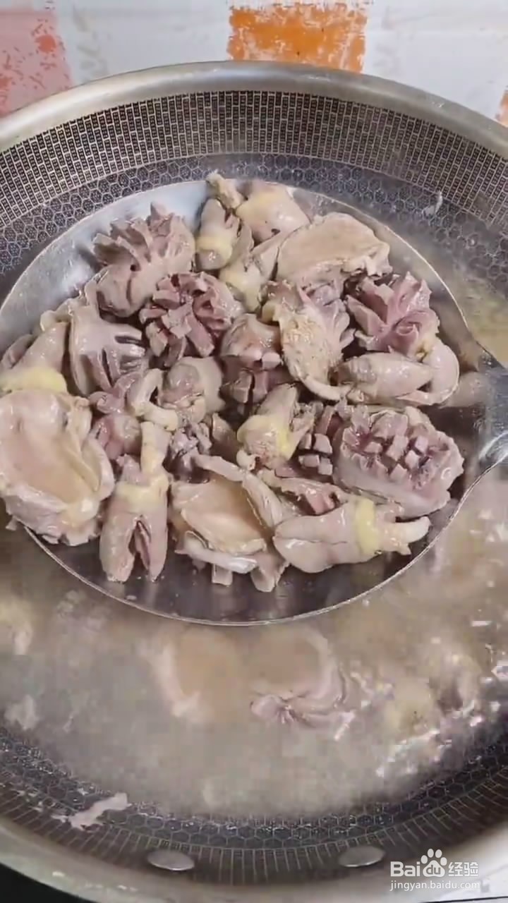 如何制作鸡胗和鸡心