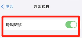 iPhone如何设置电话呼叫转移