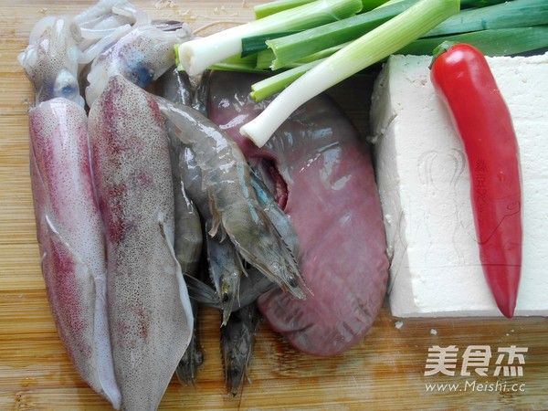 干锅海鲜脆豆腐