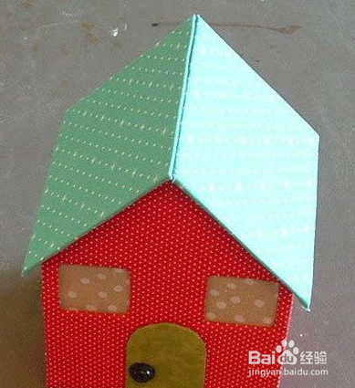 纸箱做模型屋的教程