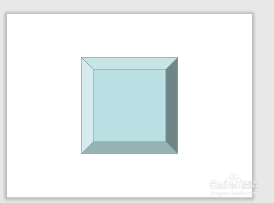 ppt如何添加棱台图形