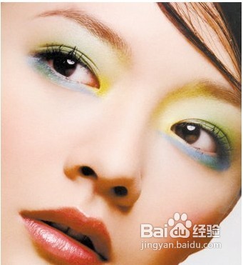 眼影颜色搭配
