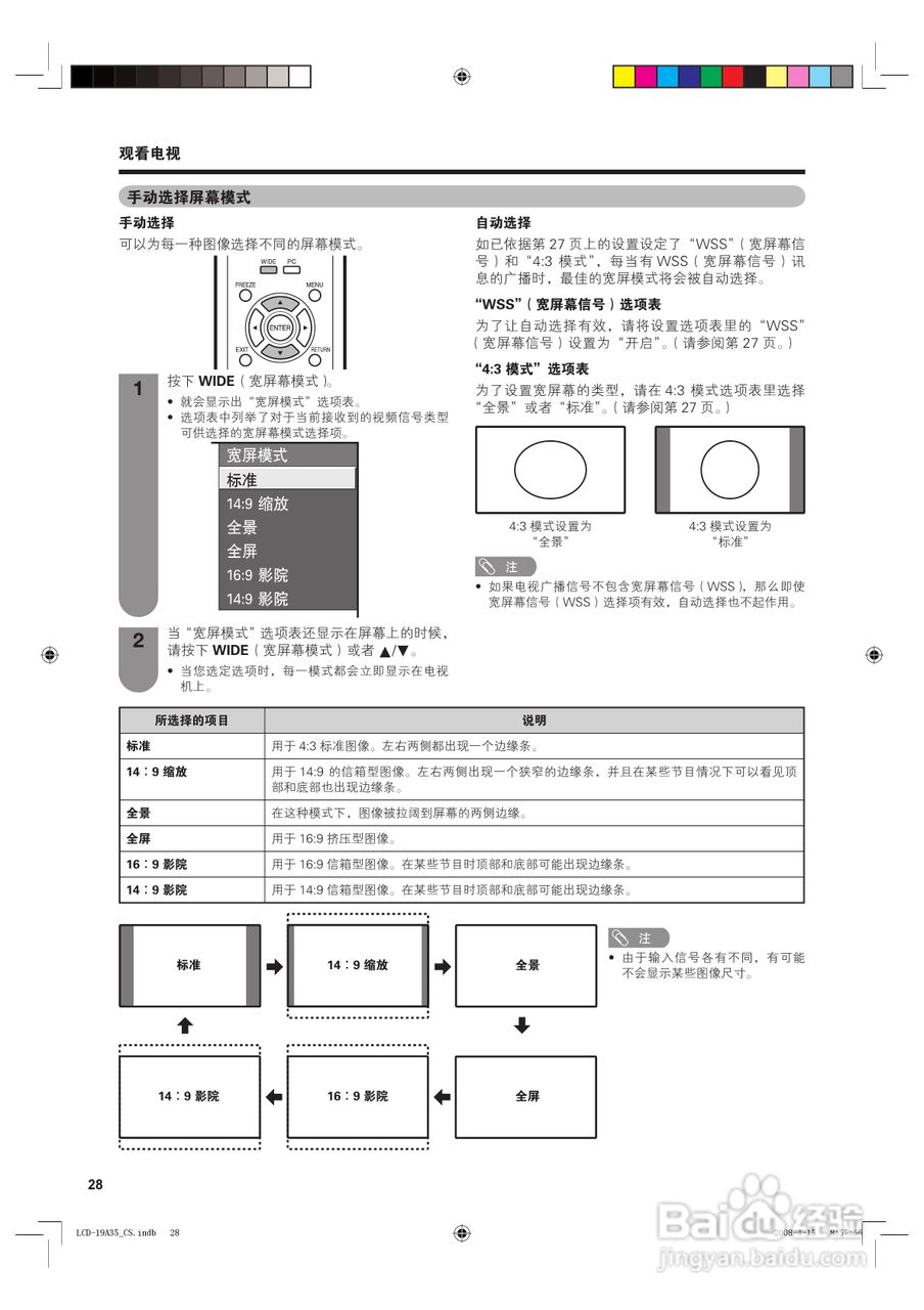 夏普液晶电视LCD-19A35-W型说明书:[3]