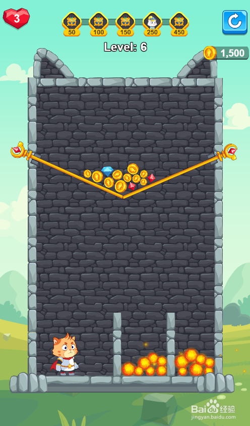 帮帮那只猫的Level 6怎样过关?