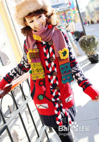 冬日少女怎样搭配穿出小清晰？