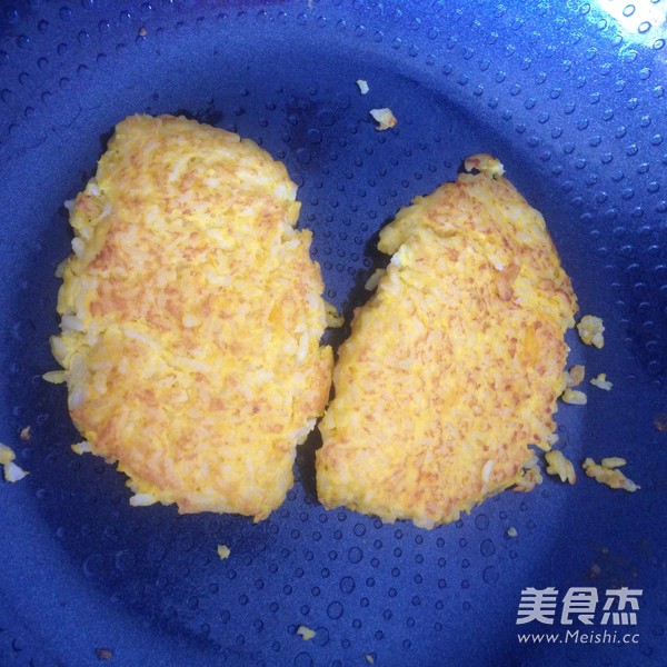 南瓜米饭煎蛋饼