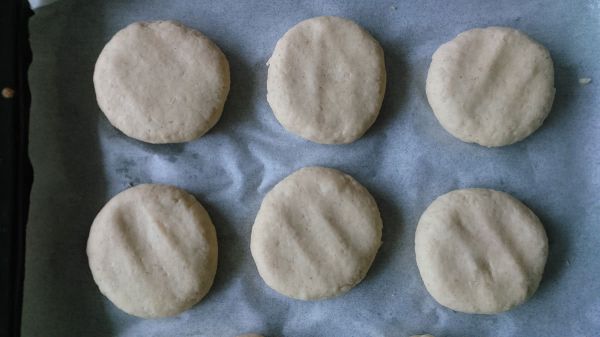 三文鱼夹心粗粮饼