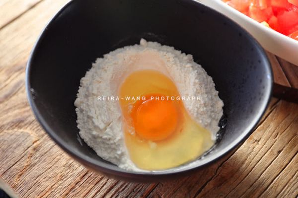 鲜虾番茄疙瘩汤