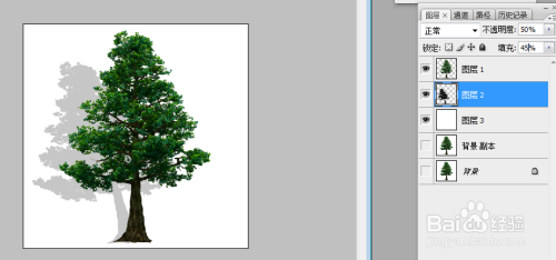 PS制作出物体的影子怎么做