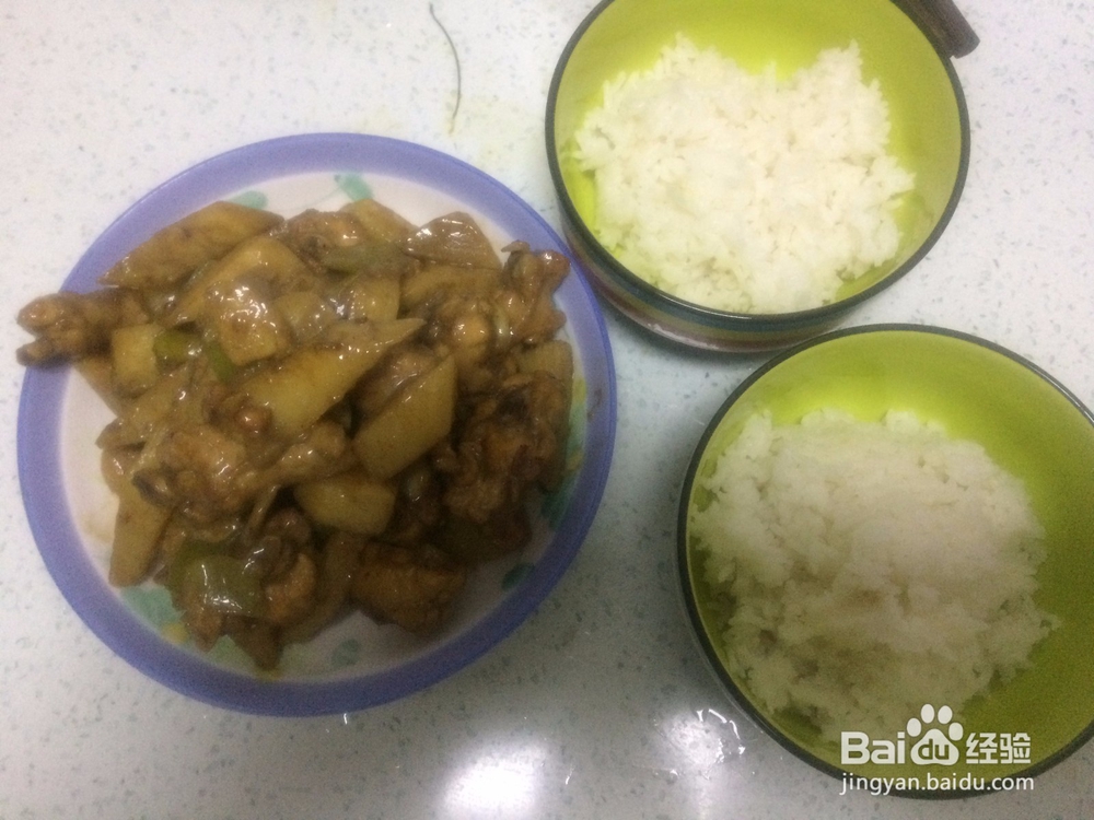 家常菜,鸡肉烧山药