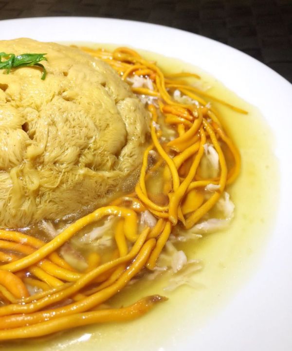 猴菇鸡丝虫草花