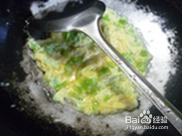 虾皮炒椒蛋如何制作