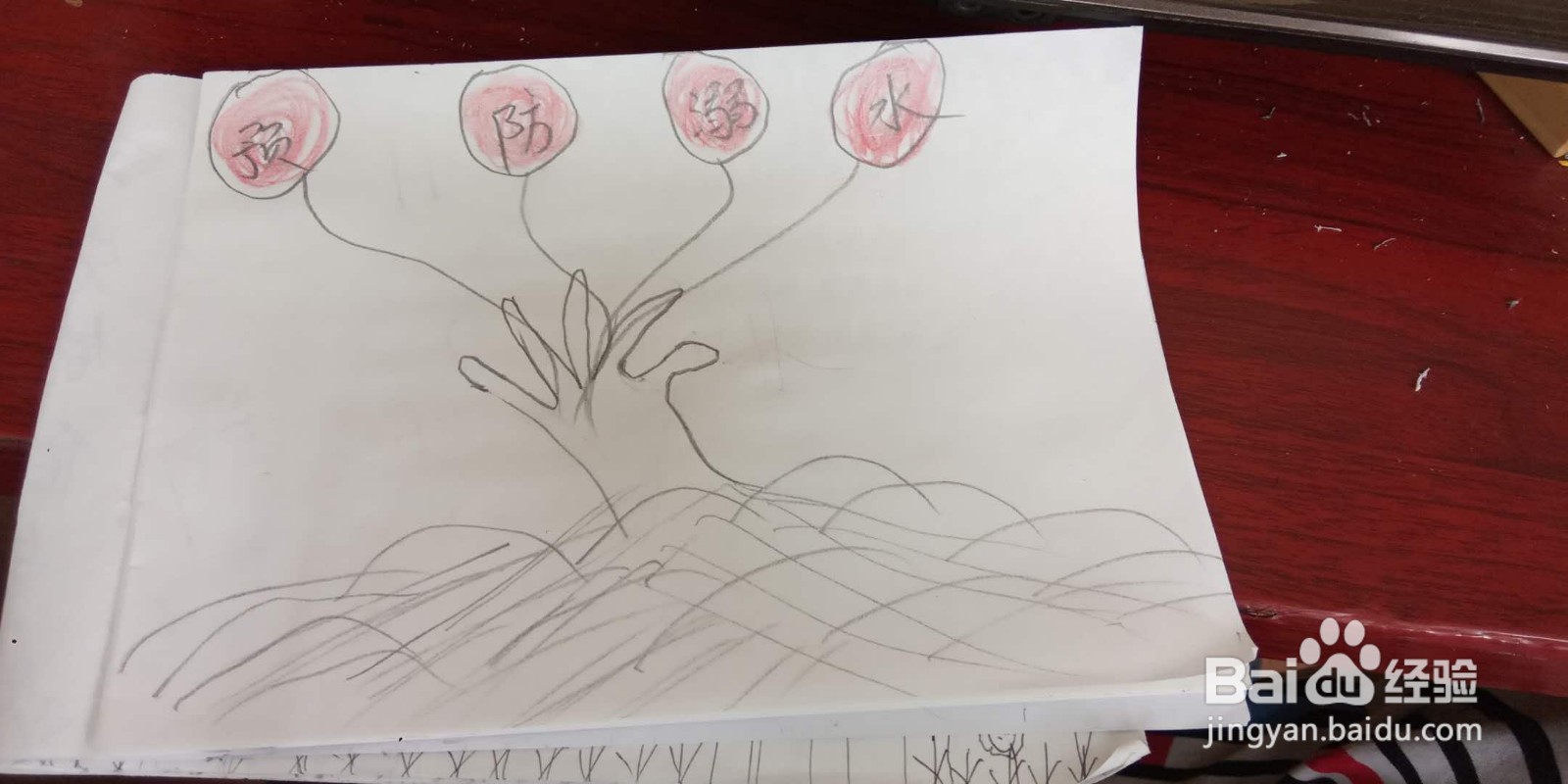 预防弱水的手抄报怎么做 三年级