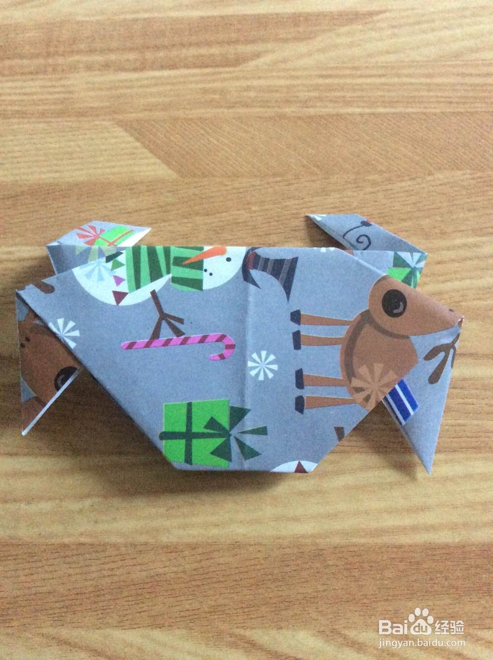 折纸动物-用纸折一只小螃蟹