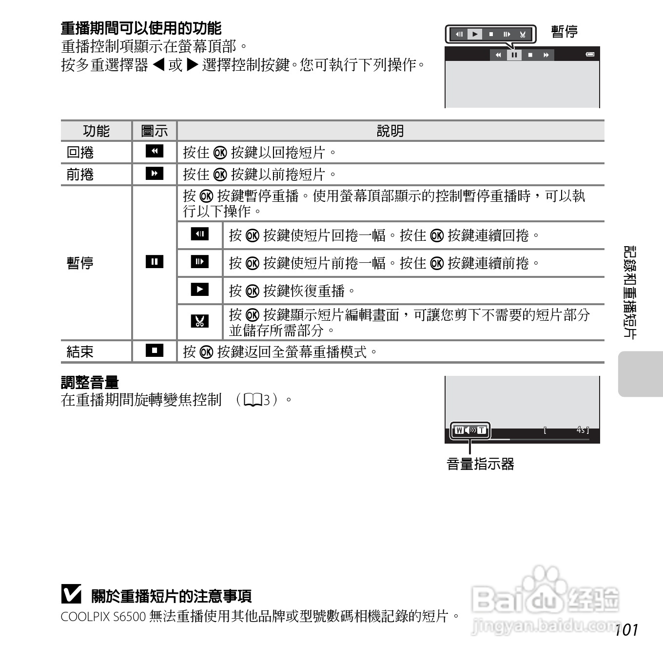 尼康COOLPIX S6500数码相机说明书:[12]