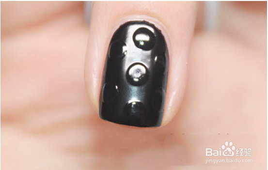 个性磨砂美甲教程