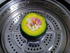 收拾家里的剩余食物——南瓜盅