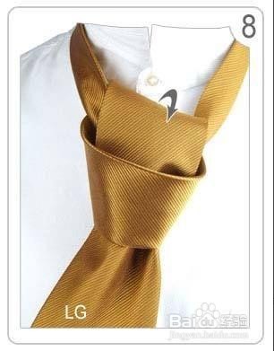 男士领带打法教程