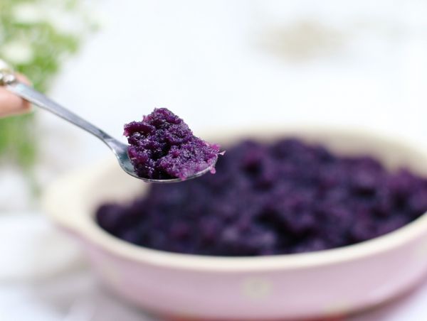 面包机版紫薯馅