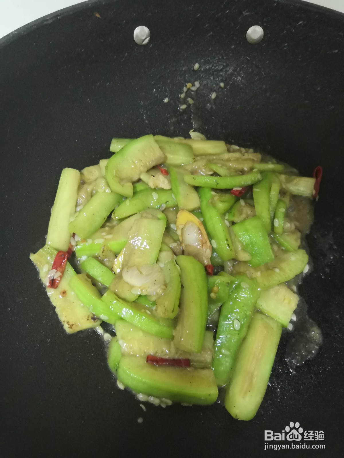 家常炒丝瓜的做法