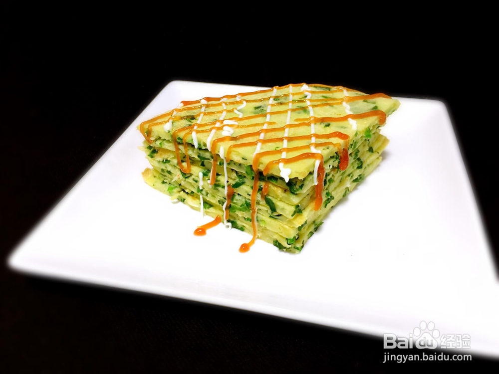 美味韭菜虾皮鸡蛋饼的教程