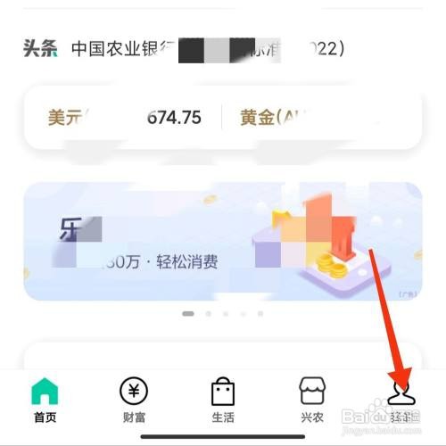 中国农业银行怎么设置乡村版