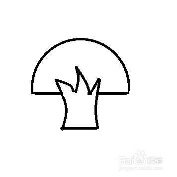 简笔画-创意大树的简笔画如何画