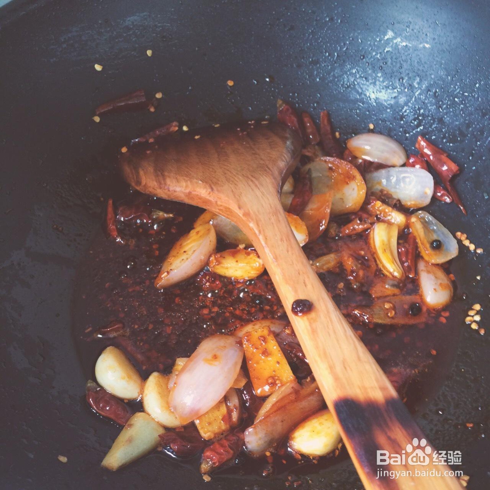 美味的香辣大闸蟹