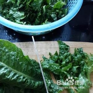 食补佳品莴笋叶炒蛋的做法