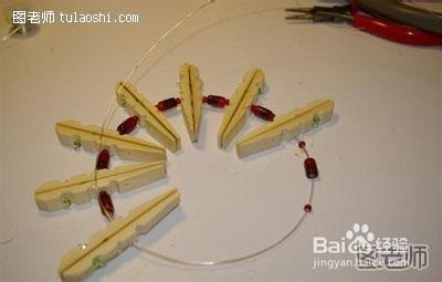 分享如何diy竹夹子家居饰品