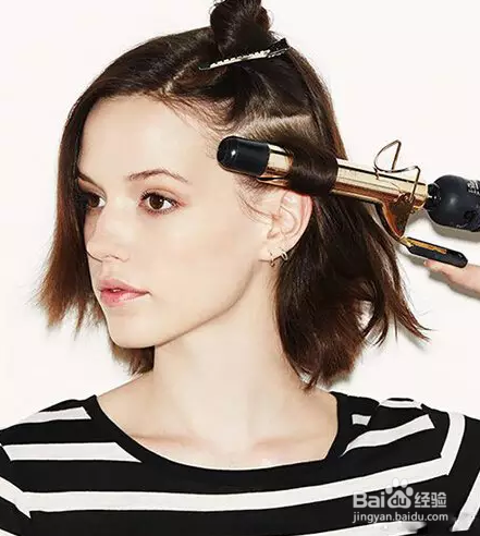 中短发这样打理,欧美明星范十足~