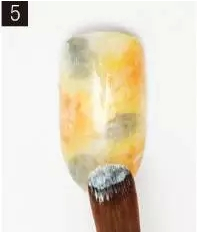 美甲玫瑰花画法