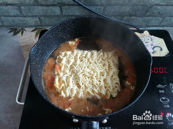 番茄鸡蛋面的做法